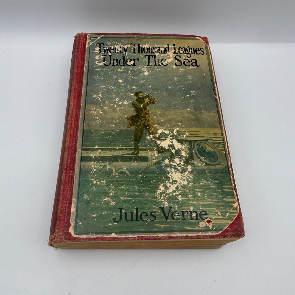 Twenty Thousand Leagues Under The Sea Jules Verne 1923 Scribner's Illustrated
